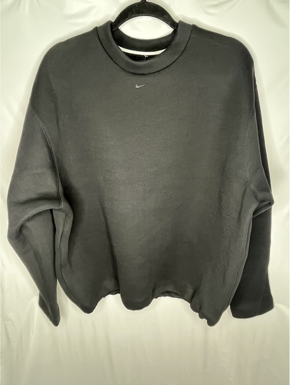 NWT Nike Men's Black/Oversized Fit Sweatshirt Size Medium